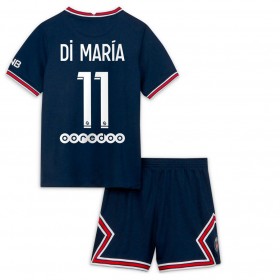 Jalkapallo Pelipaidat Paris Saint-Germain PSG Angel Di Maria 11 Lasten Kotipaita 2021-2022 Lyhythihainen